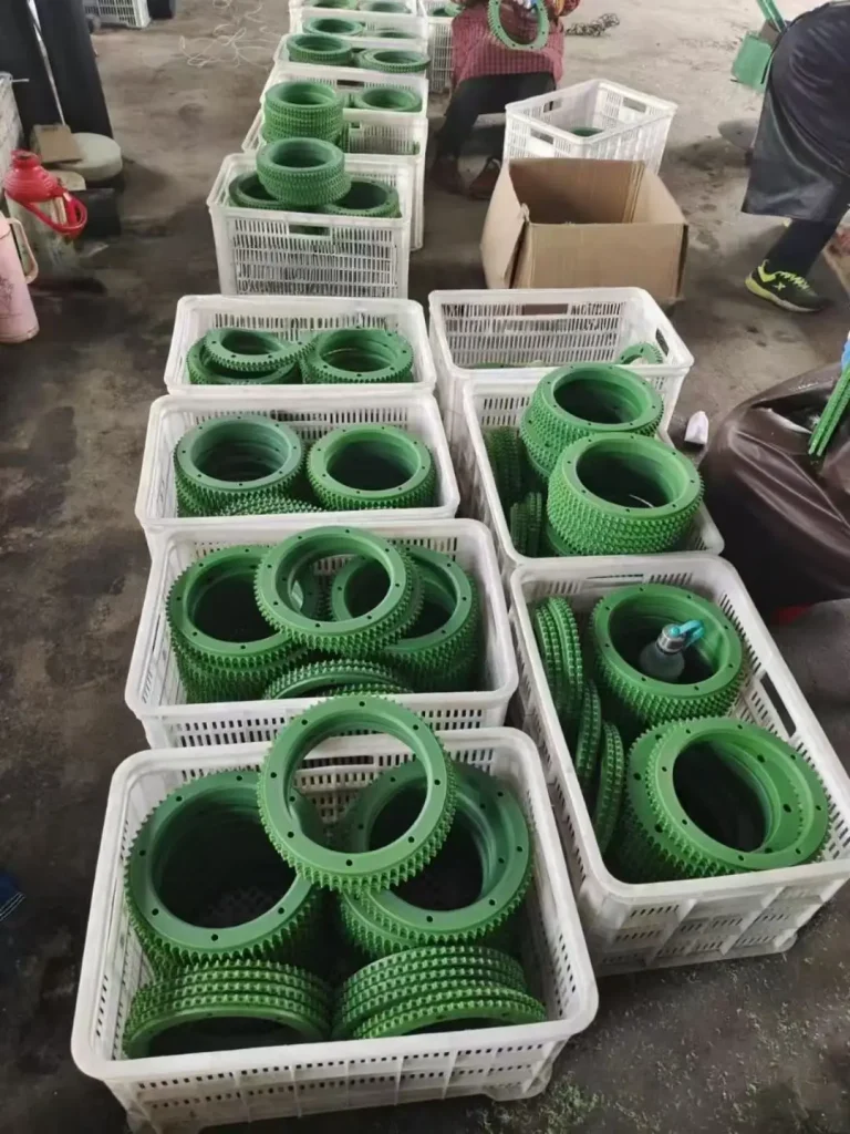 Custom nylon gears manufactured by Able Materials