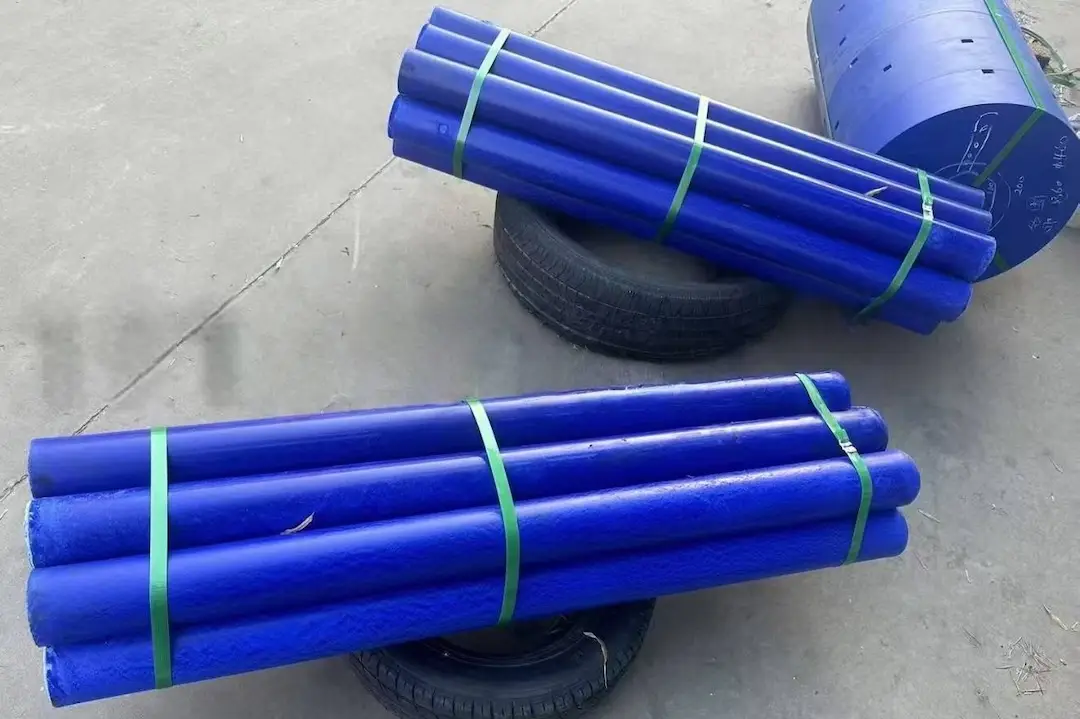 Engineering plastic rod in mechanical parts