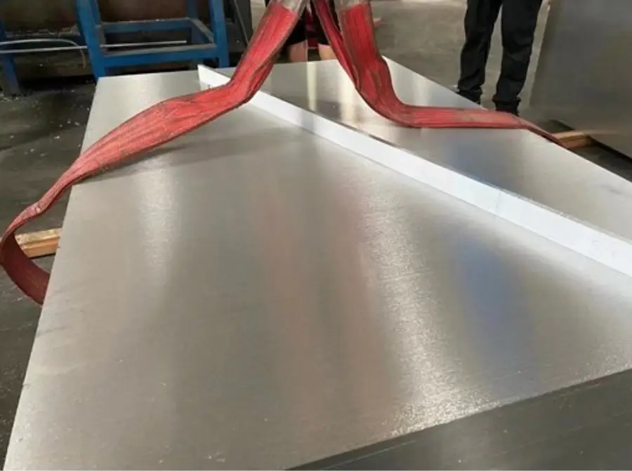 10000-ton hydraulic press forging aluminum block section