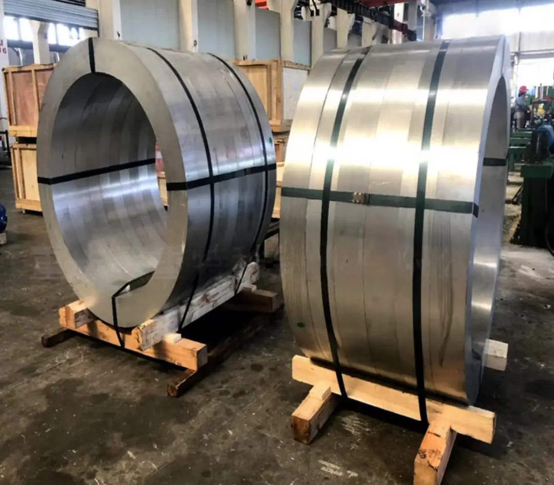 CNC radial-axial ring rolling mill producing seamless aluminum rolled ring China manufacturer