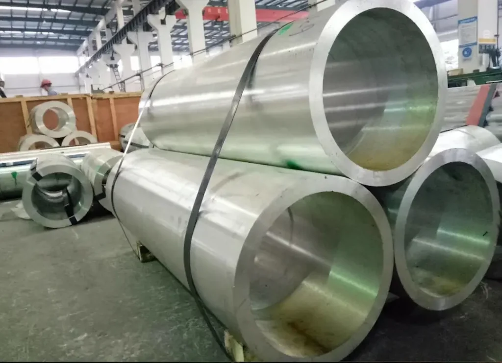 ODΦ348x1400mm large forged aluminum tube for precision engineering applications